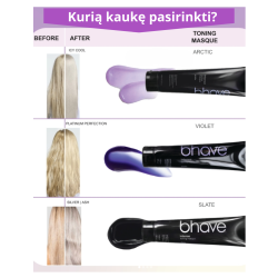 Bhave Tonuojanti kaukė, spalva violetinė, 145 ml